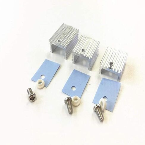 Baoblaze Heat Sink kit with Heat Sink -220 Module Metal Material Suitable for Motherboard and in Kuwait