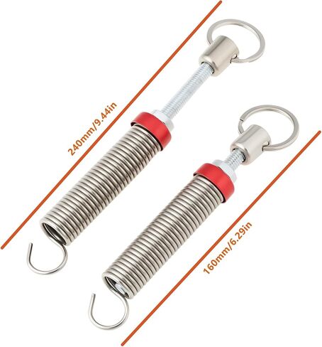 SING F LTD 2Pcs Adjustable Car Trunk Boot Lid Automatic Lifting Spring 16-24cm for Sedans SUVs and Hatchbacks in Kuwait