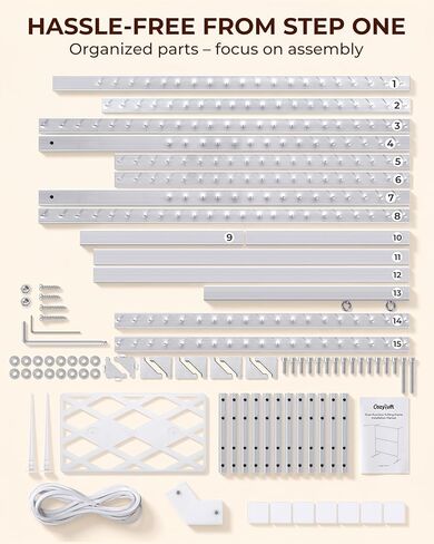 Cozytuft Aluminum Tufting Frame (67") with Anti-Puncture Strip, Adjustable & Expandable Floor Stand from 45" to 67" for Large Rugs & Wall Hangings, Stable Design, Beginners Friendly in Kuwait