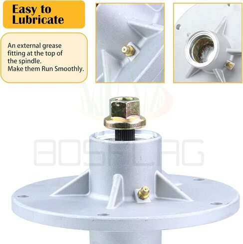 2 Pack 1001200MA Spindle Assembly Replaces Murray 1001200MA Spindle 492574MA 1001046 1001200 092574 94129MA 7601127MA for Murray 42 inch Deck Spindle Murray 38'' 40'' 42'' 46'' Lawn Tractors in Kuwait