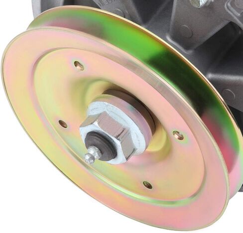 w/PULLEY BOLT Spindle Assembly Replaces for John Deere TCA13807 TCA25832 With thread in Kuwait