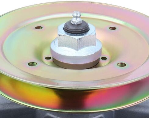 w/PULLEY BOLT Spindle Assembly Replaces for John Deere TCA13807 TCA25832 With thread in Kuwait