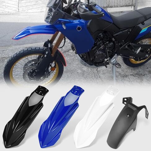 واقي الطين من WOOGA للدراجة النارية الأمامي عالي التثبيت مناسب لـ Ya&ma&ha TENERE 700/World Raid/Extreme Edition/ XTZ690 Accessories 2019-2025 (أزرق عالي) in Kuwait