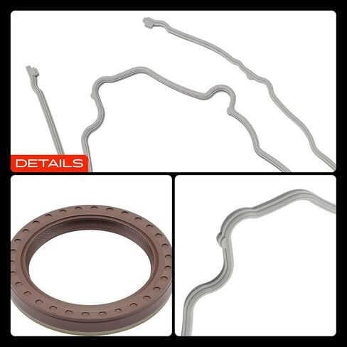مجموعة حشية غطاء توقيت المحرك الممتاز متوافقة مع Ford F-150 1999-2003، F-250 1999، Mustang، Expedition، E-150، E-250، E-150 Econoline، E-150 Econoline Club Wagon، E-150 Club Wagon، 4.6L in Kuwait