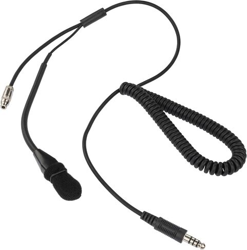 Arrowmax ARHEK01-C-IMRM Race-Ready Coil Cord Helmet Kit with Mic – 3.5mm Jack, Compatible with IMSA-Style Communication Systems in Kuwait