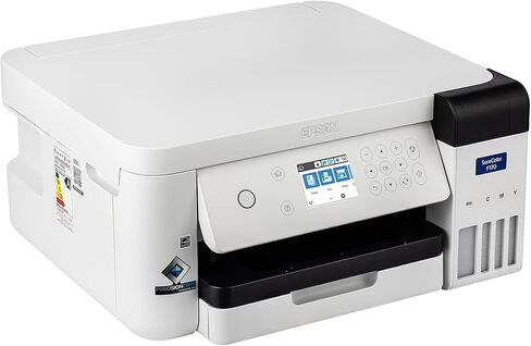 حزمة طابعة Epson SureColor F170 الصبغية (C11CJ80201) مع كابل إيثرنت، وكابل USB، وقماش من الألياف in Kuwait