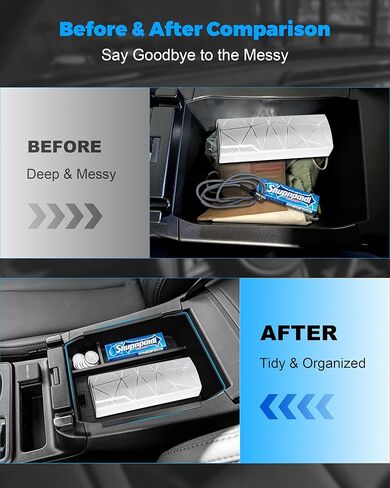 Center Console Storage Box Compatible with Crosstrek 2024 2025, Center Console Organizer Tray Armrest Storage Basket Crosstrek Accessories in Saudi Arabia