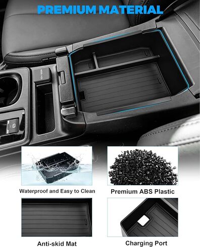 Center Console Storage Box Compatible with Crosstrek 2024 2025, Center Console Organizer Tray Armrest Storage Basket Crosstrek Accessories in Saudi Arabia