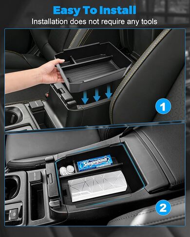 Center Console Storage Box Compatible with Crosstrek 2024 2025, Center Console Organizer Tray Armrest Storage Basket Crosstrek Accessories in Saudi Arabia