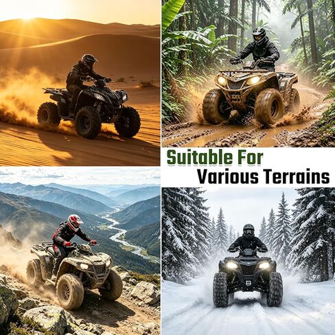 إطارات دراجة صغيرة مقاس 19x7-8، إطارات 19x7x8 ATV/UTV لجميع التضاريس لمسار الطين الرملي، 4PR، الشباب، مداس غير اتجاهي، بدون أنبوب، مجموعة من 2 in Kuwait