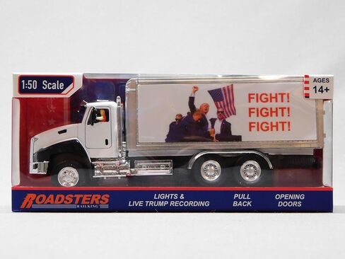 شاحنة صندوقية من MTH RAILKING دونالد جي ترامب DIE-CAST بمقياس 1:50 مقاس O 30-50120 in Kuwait