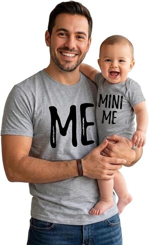 مجموعة قمصان Tstars Me & Mini Me للأب والطفل المتطابقة للأب والابن والابنة in Saudi Arabia