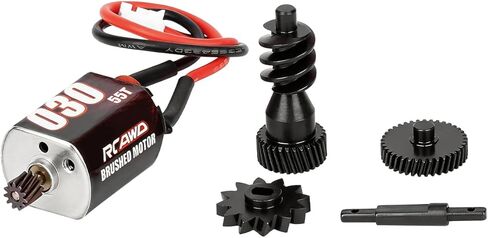 محرك كهربائي RCAWD SCX30 030 55T 40CrMo RC وترقيات تروس 11T لسلسلة برونكو رانجلر المحورية JLU 1/30 SCX30 # AXI-2261 AXI-2048 in Kuwait