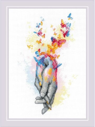 RIOLIS Counted Cross Stitch kit Love is in The Air in Saudi Arabia