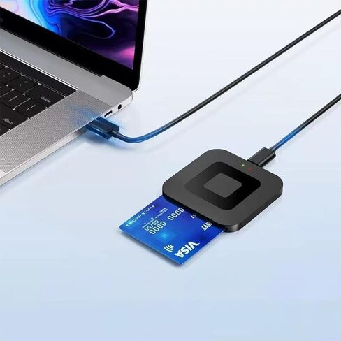 قارئ البطاقات الذكية CAC عسكري، يتعرف تلقائيًا على USB DOD Military ID/IC Card Type USB A محول متوافق مع Windows، Linux/Unix، MacOS X in Kuwait
