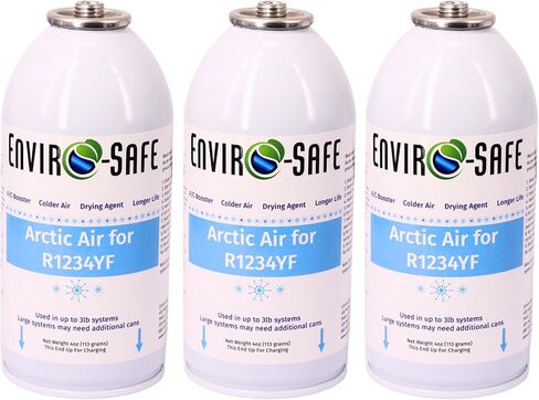 ENVIRO-SAFE Arctic Air لأنظمة R1234YF (3 علب فقط) in Saudi Arabia