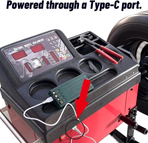 KT-715S Portable Digital Wheel Balancer, 65kg Capacity for Car, Motorcycle & Racing Tires in Kuwait