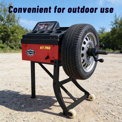 KT-715S Portable Digital Wheel Balancer, 65kg Capacity for Car, Motorcycle & Racing Tires in Kuwait