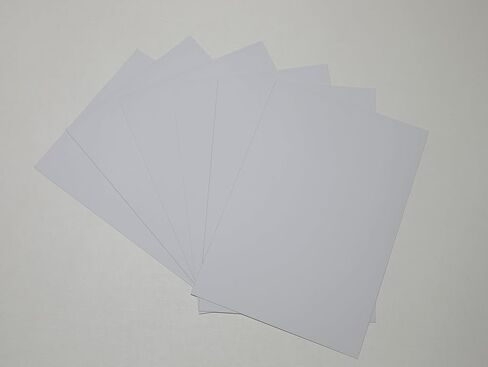 وسادة لاصقة من Oufin Youpin Pastelmat - لوحة رقم 1 - (8.3 × 5.8 بوصة) 21 × 14.8 سم - 350 جم - 12 ورقة - أبيض، أزرق سماوي، أخضر سماوي، رمادي سماوي، لون لحمي، أصفر قش in Kuwait