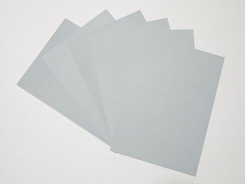 وسادة لاصقة من Oufin Youpin Pastelmat - لوحة رقم 1 - (8.3 × 5.8 بوصة) 21 × 14.8 سم - 350 جم - 12 ورقة - أبيض، أزرق سماوي، أخضر سماوي، رمادي سماوي، لون لحمي، أصفر قش in Kuwait