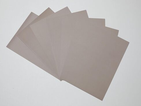 وسادة لاصقة من Oufin Youpin Pastelmat - لوحة رقم 1 - (8.3 × 5.8 بوصة) 21 × 14.8 سم - 350 جم - 12 ورقة - أبيض، أزرق سماوي، أخضر سماوي، رمادي سماوي، لون لحمي، أصفر قش in Kuwait