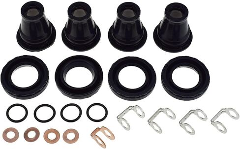 Valve Cover Injector Oil Seal Kit Fit for Nissan NP300 PickUp Navara D40 D22 Pathfinder R51 YD25 2.5 166188H800, 166358H800, 1662654T00, 166278H800 13276BN30A, 13276-BN801 in Kuwait