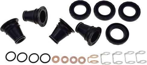 Valve Cover Injector Oil Seal Kit Fit for Nissan NP300 PickUp Navara D40 D22 Pathfinder R51 YD25 2.5 166188H800, 166358H800, 1662654T00, 166278H800 13276BN30A, 13276-BN801 in Kuwait