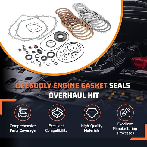 T10900E 0AW OAW Engine Overhaul Gasket Seals Repair Kit for Audi A4 A5 A6 A7 Replace Auto Transmission CVT Master Overhaul Rebuild Kit in Kuwait