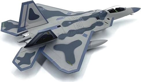 1:100 United States Air Force F-22 Raptor Fighter Model Simulation Aircraft Model Aviation Aircraft Kits for Collection and Gift US in Kuwait