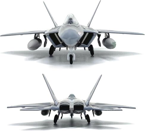 1:100 United States Air Force F-22 Raptor Fighter Model Simulation Aircraft Model Aviation Aircraft Kits for Collection and Gift US in Kuwait