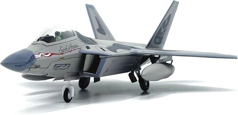 1:100 United States Air Force F-22 Raptor Fighter Model Simulation Aircraft Model Aviation Aircraft Kits for Collection and Gift US in Kuwait