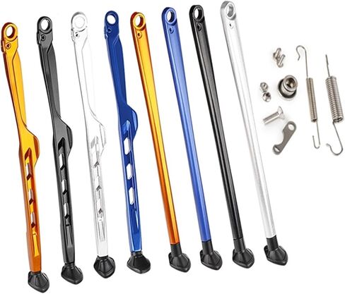 Motorcycle Kickstand Side Stand Spring Kit Fit For K-tm XC XCF EXC EXCF XCW XCFW XWF Fit For Husqvarna FX TX TE FE EX(Silvery B) in Kuwait