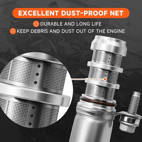 12655421 12655420 Intake and Exhaust Camshaft Position Actuator Solenoid Valve Kits Compatible with GM Buick Chevy HHR Malibu, 2PCS in Kuwait