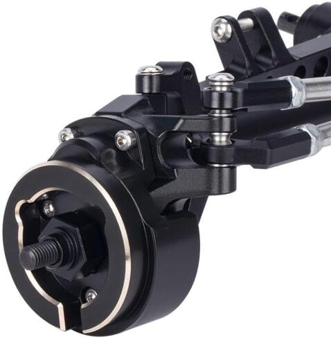 Black Heavy Brass Portal Front Cover Weights 206g Compatible with Vanquish VS4-10 Phoenix F10 Axle in Kuwait