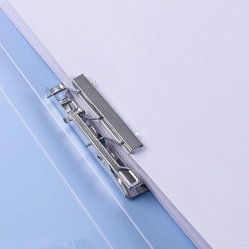 Punchless Clamp Binder, Ringless Binder Holds 100 Letter Size Pages, Documents, Folders for Documents, 8.5x11 Folder with Double Metal Clips for Home or Office, 4 Colors in Saudi Arabia