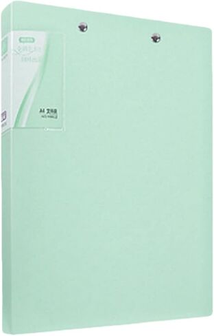 Punchless Clamp Binder, Ringless Binder Holds 100 Letter Size Pages, Documents, Folders for Documents, 8.5x11 Folder with Double Metal Clips for Home or Office, 4 Colors in Saudi Arabia