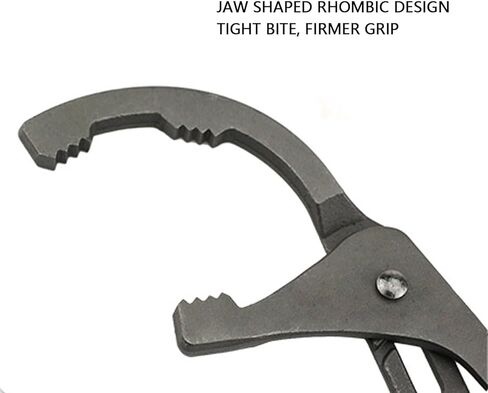 banapoy Oil Filter Pliers, 9in 12in Oil Filter Wrench, Adjustable Vehicle Engine Filtering Removal Pliers Tool for Conduit Fitting Car Trucks Accessories in Kuwait