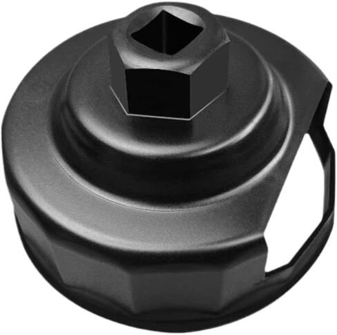 Steel Oil Filter Cap Wrench Remover 76mm Socket Compatible With Motorcycle in Kuwait