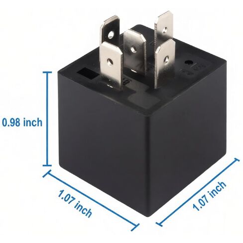 4 PCS Relays, 5 Pin Relay, 40A Waterproof Car Relays, 12V Relay Switch for Electric Cooling Fans, Motor Starters, Automotive Taillights in Kuwait