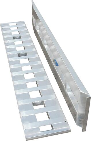 7 FT x 15" Aluminum 6000 LB RampS CAR Truck Trailer Auto Hauler Knife & Hook Ends in Kuwait