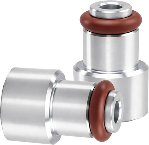 FUSCH 8PCS LS Fuel Injector Adapter Spacer Kit, LS3 LS7 LS9 L76 to LS2 Intake Fuel Rail, 6061 Aluminum Injector Extenders, Adds 0.59" Height in Kuwait