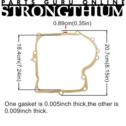 Strongthium 270915 270916 271702 692407 270853 مجموعة الحشية والختم لاستبدال محركات بريجز وستراتون تورو كرافتسمان موراي تورو شبل كاديت محرك MTD جزازة العشب جرار منفاخ الثلج in Kuwait