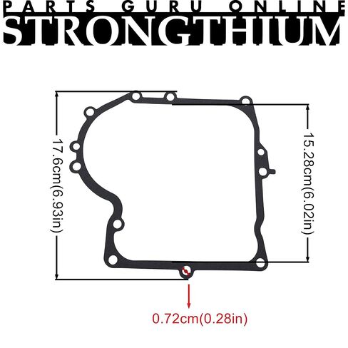 Strongthium 270915 270916 271702 692407 270853 مجموعة الحشية والختم لاستبدال محركات بريجز وستراتون تورو كرافتسمان موراي تورو شبل كاديت محرك MTD جزازة العشب جرار منفاخ الثلج in Kuwait