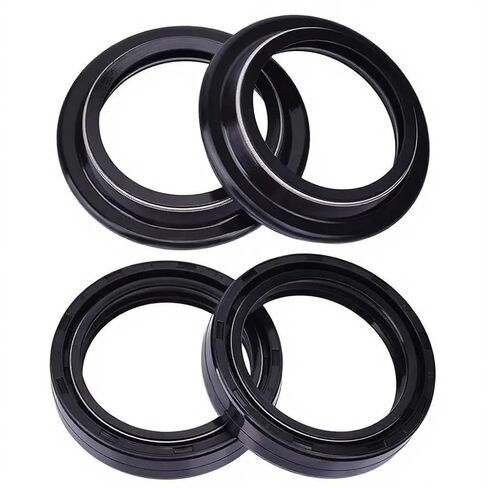 New Replacement Parts 41x54x11 Motorcycle Front Suspension Oil Seal Dust Cover Front Fork Dust Cover Compatible with a Wide Range of Models in Kuwait