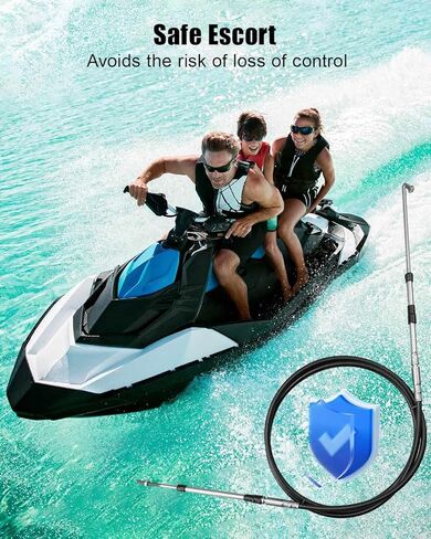 كابل عكسي مناسب لـ Sea-Doo GTX 4-Tec DI LTD RXT SCIC Wake 2002 2003 2004 2005 2006 2007 2008 2009 استبدال 277000948 268000039 268000030 268000020 in Kuwait