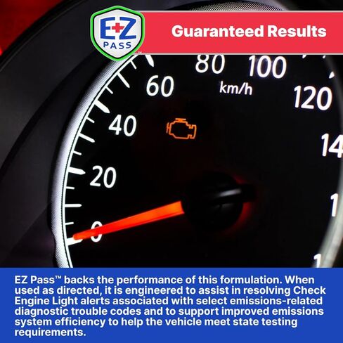 EZ PASS™ Emissions Treatment | Catalytic Converter & O2 Sensor Cleaner | Emissions System Support | Smog Test Prep | 16 Fl oz, 2-Pack in Saudi Arabia