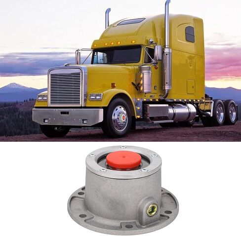 Yctze Trailer Hub Cap, Metal Enhanced Performance Protective Dust Cover Replacement for Chicago 1612 1711 1811, with Oxidation Resistance in Kuwait