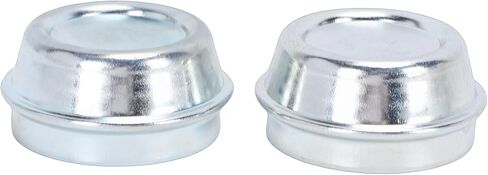 ciciglow 48mm Trailer Hub Dust Cap 2pcs Galvanized Steel Grease Cover for Alko Trailer Wheel Hub in Kuwait