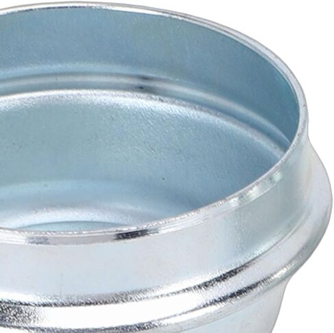 ciciglow 48mm Trailer Hub Dust Cap 2pcs Galvanized Steel Grease Cover for Alko Trailer Wheel Hub in Kuwait