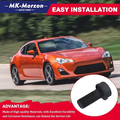 مجموعة مسامير دولاب الموازنة 800610740 متوافقة مع Subaru Baja Crosstrek WRX STI XT XV Saab 9-2X Scion FR-S Toyot 86 يستبدل # PT190301، 12310AA240 (8 قطع) in Kuwait